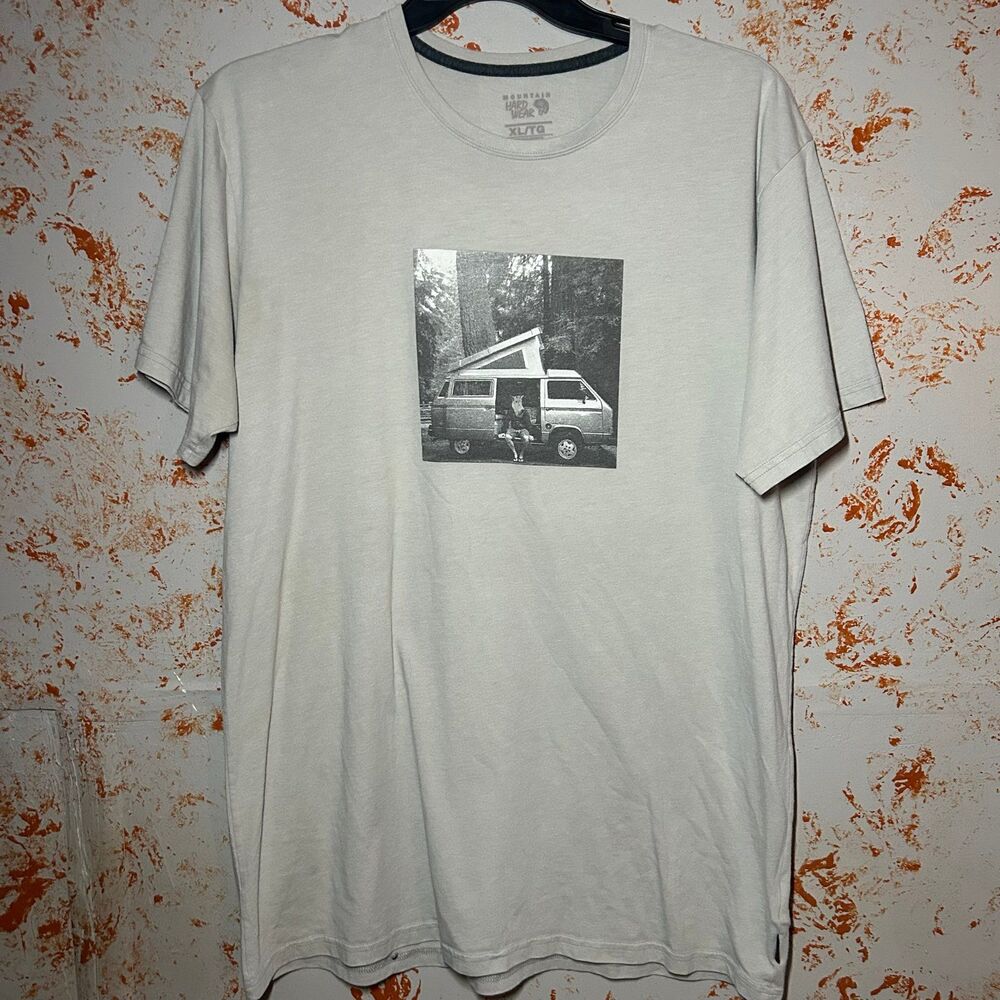 Mountain Hardwear Van Life T-Shirt Men’s XL Gray VW Camper Van Graphic